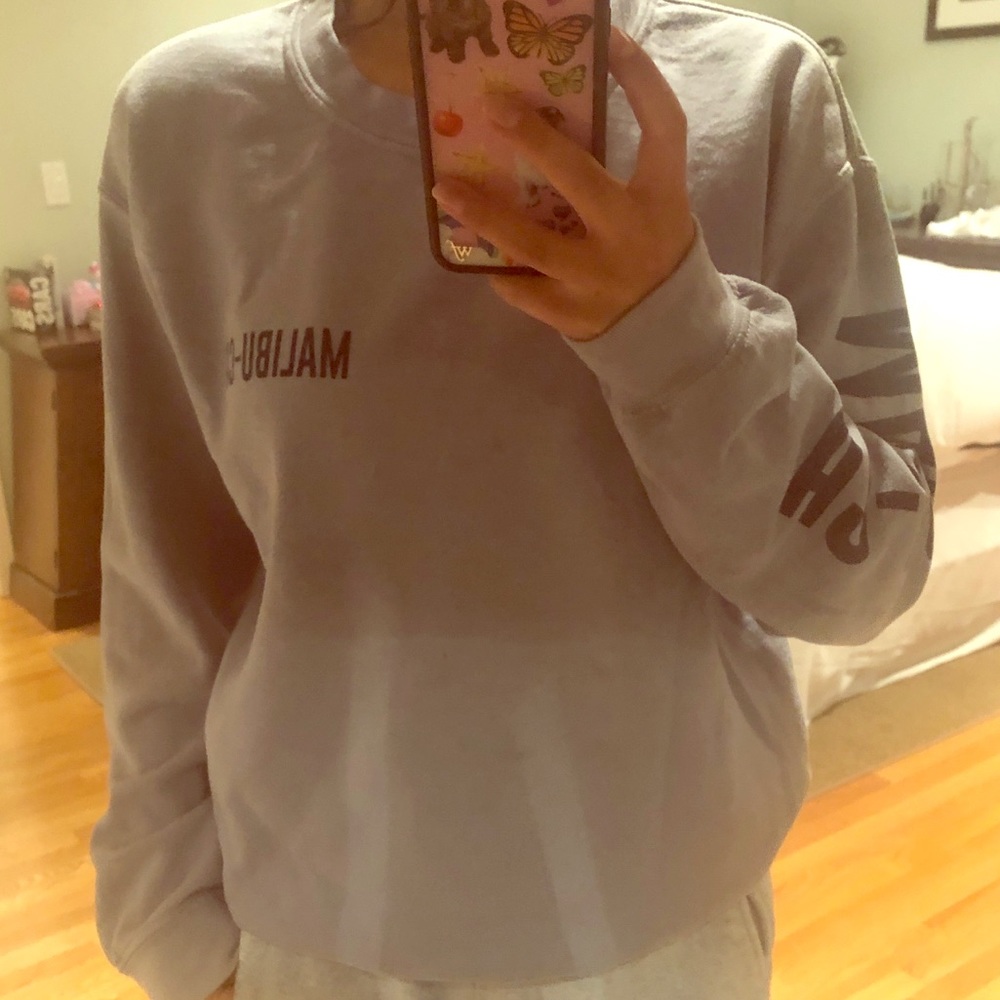 MALIBU BLUE SWEATSHIRT